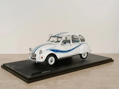 Citroen 2Cv 6 France 3 Blanc Meije 1983 1/18 Solido S1850011
