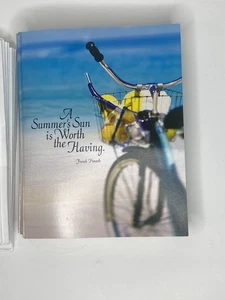 30 tarjetas y sobres en blanco Buffini & Co “A Summers Sun Is Worth The Have” - Imagen 1 de 9