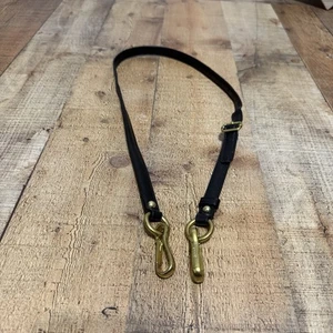 Borsa a tracolla Coach in pelle con tracolla di ricambio nera ferramenta grossa - Foto 1 di 8