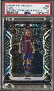 Pedri 1/11 Electric Etch PSA 9 - Panini Obsidian 2020 - RC Rookie FC Barcelona - Bild 1 von 1
