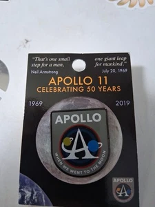 NASA APOLLO 11 50 Años PIN-Raro Nuevo - Imagen 1 de 2