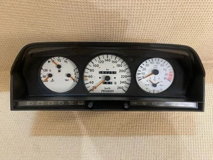EVO Evolution Mercedes-Benz W201 190E White Speedometer Cluster 260Km/h 90RPM - Picture 1 of 7