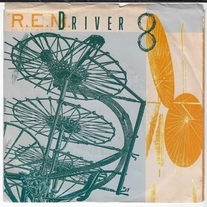 R.E.M. DRIVER 8  WLP WHITE LABEL PROMO 7" W/ PIC SLEEVE VG+/VINYL NM - Picture 1 of 3