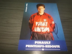 Christophe Ohrel hand signed Stade Rennais FC Club autograph card - Picture 1 of 1
