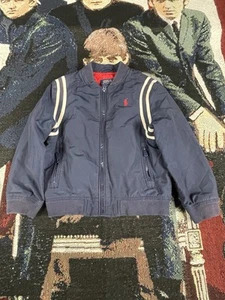 Polo Ralph Lauren Kids Jacket Kids Size 4T “POLO” On Back Baseball Style Jacket - Picture 1 of 3