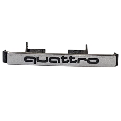 AUDI A4 QUATTRO FRONT GRILLE CHROME EMBLEM LOGO BADGE SIGN 96-01 - Image 1 of 4