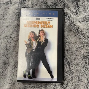 Desperately Seeking Susan Madonna Rosanna Arquette VHS. Rare. Clamshell - Picture 1 of 3