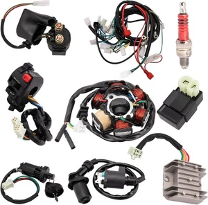 Kit completo de arnés de cableado para ATV Quad 4 cuatro ruedas GY6 50CC 70CC 110CC 125 - Imagen 1 de 7