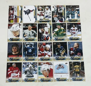 Lote de 20 cartas de lona UD Upper Deck 2024-25 - Imagen 1 de 1