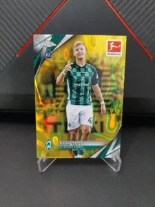 Topps Bundesliga Chrome 2024/25 Yellow Lava Numbered /75 Keke Topp RC - Bild 1 von 1
