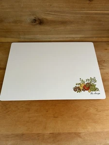 Corelle Corning Footed Counter Saver Spice Of Life La Sauge Trivet Server - Picture 1 of 3
