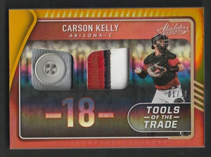 2022 Absolute #TTT2-CK Carson Kelly Tools of The Trade Gold Spectrum /10 - Picture 1 of 2
