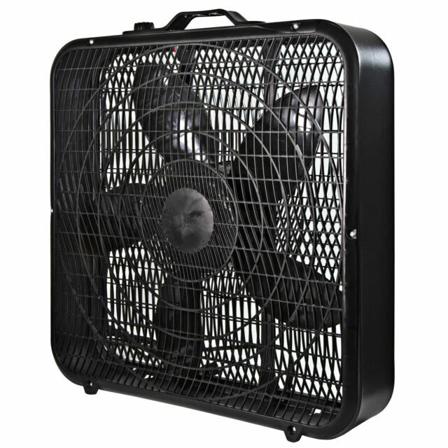 Comfort Zone 3 Speed High Performance Fan Air Conditioner - Black