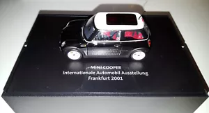 Minichamps 1/43 BMW Dealer Mini Cooper 2001 Frankfurt Show Flip Box Limited 1000 - Picture 1 of 8