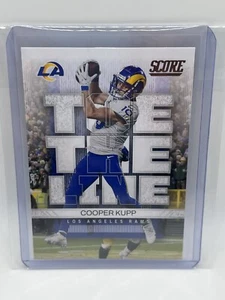 Cooper Kupp, Los Angeles Rams, 2022 Score Football "Toe the Line" TL-CK - Picture 1 of 6