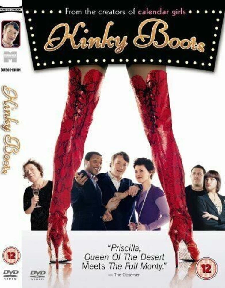 Kinky Boots DVD Comedy (2006) Chiwetel Ejiofor Quality Guaranteed Amazing Value - Image 1 of 4
