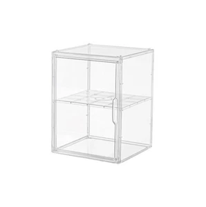 Diecast Display Case Transparent Stackable Boxes Storage with shelf - Picture 1 of 5