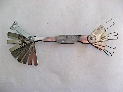 Vintage CRAFTSMAN Ignition Feeler Gauge Set 40801  ~ USA ~ Very Clean - Image 1 of 2