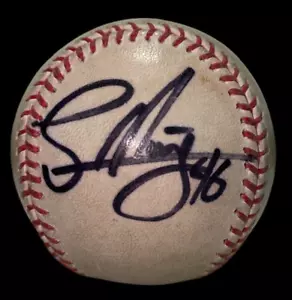 LEO NUNEZ HAND SIGNED AUTO RAWLINGS MLB BASEBALL JSA COA JD 93024 - Picture 1 of 7