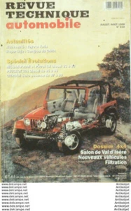 Revue Technique Automobile Nissan Patrol Peugeot 205 Citroën Saxo  #619 - Imagen 1 de 4