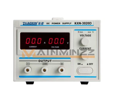 one 220V KXN-3020D High-Power Switching DC Power Supply 0-30V 0-20A Output New - Image 1 of 4