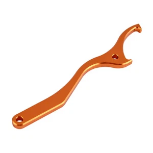 CNC Rear Damping Shock Spanner Wrench Tool For KTM 500 EXC XCW 450XC-W 2012-2015 - Picture 1 of 5