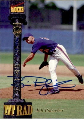1994 Signature Rookies Tetrad Autographs #97 Bill Pulsipher AUTO  (rf 22345) - Image 1 of 2