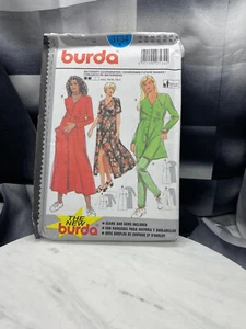 Burda Vintage Sewing Pattern 3134 Top,Dress,Pants,Pattern is Uncut - Picture 1 of 3