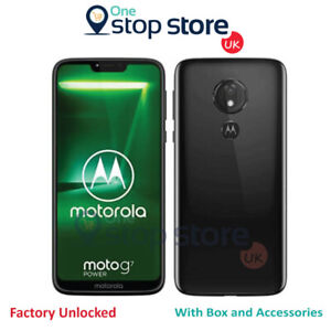 Motorola Moto G7 Power 64GB Unlocked Android Smartphone Ceramic Black - XT1955-4