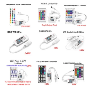 WiFi LED Smart Controller BT Fernbedienung RGB RGBW RGB+CCT LED Streifen WLAN - Bild 1 von 16
