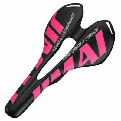 1 pieza MTB Montaña Ciclismo Asiento Almohadilla Sillín Bicicleta Com Fort Bicicleta de Carretera Fibra de Carbono Foto 1 de 4