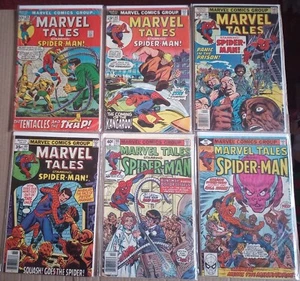 Marvel Tales Comic Lot #39 63 80 85 108 115 Doctor Octopus Aunt May Mindworm - Picture 1 of 16