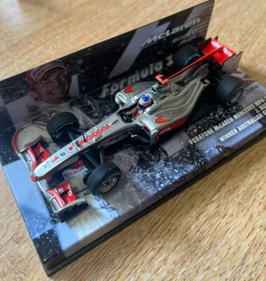 Minichamps 1:43 F1 McLaren Mercedes MP4-25 J Button Winner Australian GP 2010 - Image 1 of 4