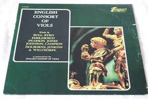 English Consort Of Viols Music With Her Silver Sound 12" 1971 UK MINT LP - Picture 1 of 2