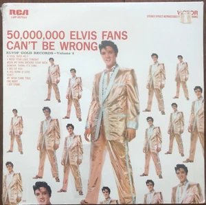 Elvis Gold Records V2 LSP-2075 Rigid Vinyl 1968 Pressing LP NEW - Picture 1 of 2