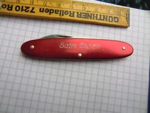 seltenes werbe,,,,,viktorinox taschenmesser -saim-duran alugriffschalen - Bild 1 von 3
