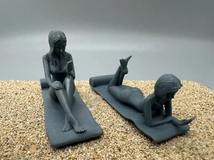 Sexy Beach Girls Resin Figuren im Maßstab 1:24 unbemalt - Bild 1 von 5