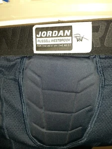 Jordan Pro Hyperstrong Custom Russell Westbrook Nike Compression Padded Tights  - Picture 1 of 4
