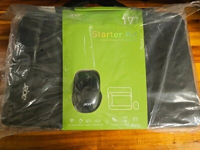 ACER Starter Kit Laptop-Tasche 17'' + Maus - ORIGINAL + NEU - - Bild 1 von 2
