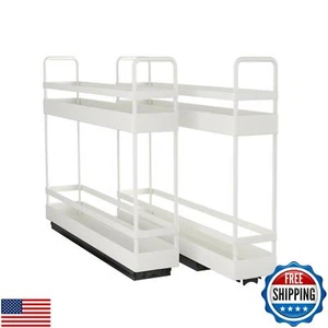 Finnhomy Pull Out Spice Racks for Inside Cabinets, Vertical Spice Rack Pull O - Picture 1 of 5