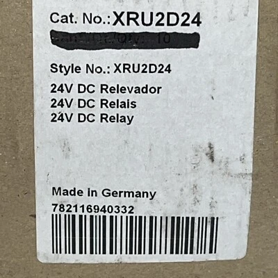 Eaton, Phoenix Contact XRU2D24U Terminal Blocks Relay, 24V DC, New No Box - Image 1 of 4