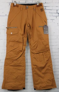 Pantalones de snowboard Nitro Love Vigilante, para mujer pequeños, marrón trigo nuevos - Imagen 1 de 2