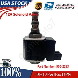 Elettrovalvola 12 V 500-2253 Sostituzione per motore bruco CAT 5002253 - Foto 1 di 7