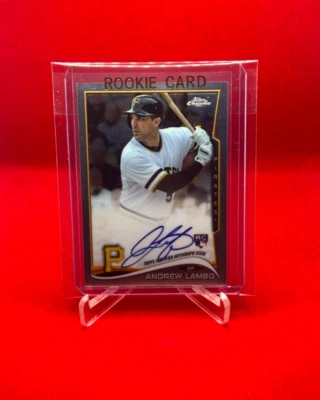 D29717  2014 Topps Chrome Rookie Autographs #209 Andrew Lambo - Image 1 of 2