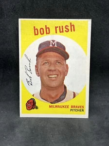 1959 Topps #396 Bob Rush EX-NM - Picture 1 of 2