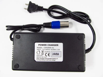 24 Volt 8 Amp Battery Charger 24v 7a 8a - Image 1 of 3