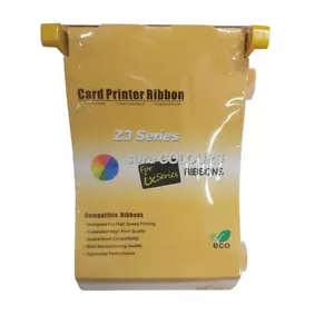 800033-807 Color Ribbon Silver For Zebra ZXP Series 3 Card Printer 1000 Prints - Picture 1 of 1