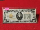 1928 $20 Gold Certificate Note Circulated Fr-2402 Woods/Mellon #Mf-T2084