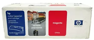 HP LaserJet C9703A Genuine OEM Magenta Toner Cartridge - Picture 1 of 8