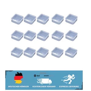 15 Stück Aufbewahrungsbehälter aus Kunststoff, 4,3x4,3cm, Ideal für Kleinteile - Bild 1 von 2